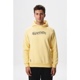 Ar-ma Erkek Kapşonlu Sweatshirt Yazi Baskili Fleto Cepli Örme Kumaş Regular Fit%70 Pamuk%30 Polyester 30/1 Şardonlu Üç İplik K28254627001 Sarı-S1