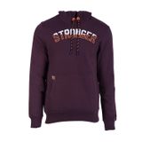 Ar-ma Erkek Kapşonlu Sweatshirt Yazi Baskili Kanguru Cepli Örme Kumaş Regular Fit%70 Pamuk%30 Polyester 30/1 Şardonlu Üç İplik K22254918901 Bordo-B1