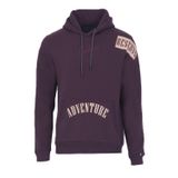 Ar-ma Erkek Kapşonlu Sweatshirt Yazi Baskili Kanguru Cepli Örme Kumaş Regular Fit%70 Pamuk%30 Polyester 30/1 Şardonlu Üç İplik K22254919801 Bordo-B1