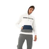 Ar-ma Erkek Kapşonlu Sweatshirt Yazi Baskili Kanguru Cepli Örme Kumaş Regular Fit%70 Pamuk%30 Polyester 30/1 Şardonlu Üç İplik K24254928101 Ekru-E1