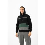 Ar-ma Erkek Kapşonlu Sweatshirt Yazi Baskili Kanguru Cepli Örme Kumaş Regular Fit%70 Pamuk%30 Polyester 30/1 Şardonlu Üç İplik K24254928101 Siyah-S1