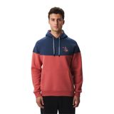 Ar-ma Erkek Kapşonlu Sweatshirt Yazi Baskili Kanguru Cepli Örme Kumaş Regular Fit%70 Pamuk%30 Polyester 30/1 Şardonlu Üç İplik K28254627601 Pembe-P11