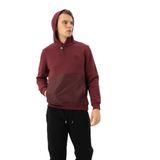 Ar-ma Erkek Kapüşonlu Sweatshirt Regular Fit%70 Pamuk%30 Polyester 3 İplik Basic Baskısız Cepli K24254928501 Bordo-B1