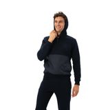 Ar-ma Erkek Kapüşonlu Sweatshirt Regular Fit%70 Pamuk%30 Polyester 3 İplik Basic Baskısız Cepli K24254928501 Lacivert-L1