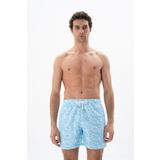Ar-ma Erkek Mayo/Deniz Şortu Regular Fit%100 Polyester Micro Dokuma Baskısız Desenli Çok Renkli Y25525278001 Mavi-M1