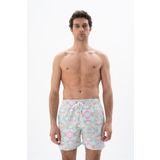 Ar-ma Erkek Mayo/Deniz Şortu Regular Fit%100 Polyester Micro Dokuma Baskısız Desenli Çok Renkli Y25525278001 Yeşil-Y7