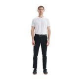 Ar-ma Erkek Pantolon Slim Fit Dar Kesim Örme Esnek Kumaş Rahat K9PCD0526 Siyah-S1