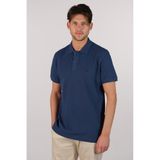 Ar-ma Erkek Polo Yaka Tişört Baskisiz Basic Örme Kumaş Regular Fit%100 Pamuk 30/1 Çift Toplama Penye Pike Y22374350601 Lacivert-L1