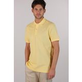 Ar-ma Erkek Polo Yaka Tişört Baskisiz Basic Örme Kumaş Regular Fit%100 Pamuk 30/1 Çift Toplama Penye Pike Y22374350601 Sarı-S1