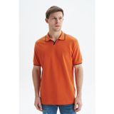 Ar-ma Erkek Polo Yaka Tişört Baskisiz Basic Örme Kumaş Regular Fit%100 Pamuk 30/1 Çift Toplama Penye Pike Y29374353802 Pembe-P4