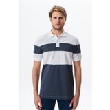 Ar-ma Erkek Polo Yaka Tişört Baskisiz Basic Örme Kumaş Regular Fit%100 Pamuk 30/1 Çift Toplama Penye Pike Y29374356102 Beyaz-B1