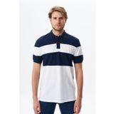 Ar-ma Erkek Polo Yaka Tişört Baskisiz Basic Örme Kumaş Regular Fit%100 Pamuk 30/1 Çift Toplama Penye Pike Y29374356102 Lacivert-L1