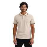 Ar-ma Erkek Polo Yaka Tişört Baskisiz Basic Örme Kumaş Regular Fit%100 Pamuk 30/1 Çift Toplama Penye Pike Y31374356802 Bej-B1
