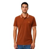 Ar-ma Erkek Polo Yaka Tişört Baskisiz Basic Örme Kumaş Regular Fit%100 Pamuk 30/1 Çift Toplama Penye Pike Y31374357102 Pembe-P4