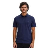 Ar-ma Erkek Polo Yaka Tişört Baskisiz Basic Örme Kumaş Regular Fit%100 Pamuk 30/1 Çift Toplama Penye Pike Y31374357302 Lacivert-L1