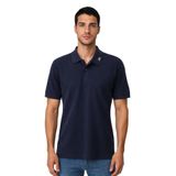 Ar-ma Erkek Polo Yaka Tişört Baskisiz Basic Örme Kumaş Regular Fit%100 Pamuk 30/1 Çift Toplama Penye Pike Y31374358302 Lacivert-L1