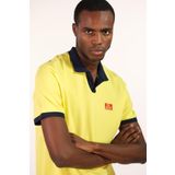 Ar-ma Erkek Polo Yaka Tişört Baskisiz Basic Örme Kumaş Regular Fit%95 Pamuk%5 Likra 30/1 Tek Toplama Licrali Pike Y22374302101 Sarı-S1