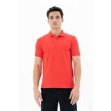 Ar-ma Erkek Polo Yaka Tişört Baskisiz Basic Örme Kumaş Regular Fit%95 Pamuk%5 Likra 30/1 Tek Toplama Licrali Pike Y25374302501 Pembe-P5