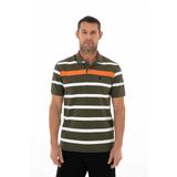 Ar-ma Erkek Polo Yaka Tişört Baskisiz Basic Örme Kumaş Regular Fit%95 Pamuk%5 Likra 30/1 Tek Toplama Licrali Pike Y25374306801 Haki-H1
