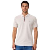Ar-ma Erkek Polo Yaka Tişört Baskisiz Basic Yaka Fermuarli Örme Kumaş Regular Fit%100 Pamuk 30/1 Çift Toplama Penye Pike Y31374358502 Bej-B1