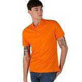 Ar-ma Erkek Polo Yaka Tişört Regular Fit%95 Pamuk%5 Likra Pike Basic Baskısız Y22374303201 Turuncu-T1