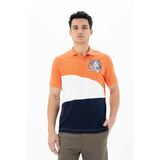 Ar-ma Erkek Polo Yaka Tişört Resim Baskili Örme Kumaş Büyük Beden%100 Pamuk 30/1 Çift Toplama Penye Pike Y25374866301 Pembe-P2