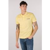 Ar-ma Erkek Polo Yaka Tişört Resim Baskili Örme Kumaş Regular Fit%100 Pamuk 30/1 Çift Toplama Penye Pike Y22374350101 Sarı-S1