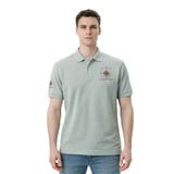 Ar-ma Erkek Polo Yaka Tişört Resim Baskili Örme Kumaş Regular Fit%100 Pamuk 30/1 Çift Toplama Penye Pike Y31374358902 Yeşil-Y2