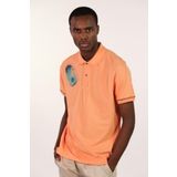 Ar-ma Erkek Polo Yaka Tişört Resim Baskili Örme Kumaş Regular Fit%95 Pamuk%5 Likra 30/1 Tek Toplama Licrali Pike Y22374300401 Pembe-P2
