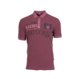 Ar-ma Erkek Polo Yaka Tişört Yazi Baskili Örme Kumaş Regular Fit%100 Pamuk 30/1 Çift Toplama Penye Pike Y0TYO7179 Kırmızı-K3