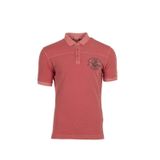 Ar-ma Erkek Polo Yaka Tişört Yazi Baskili Örme Kumaş Regular Fit%100 Pamuk 30/1 Çift Toplama Penye Pike Y0TYO7342 Pembe-P5