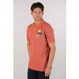 Ar-ma Erkek Polo Yaka Tişört Yazi Baskili Örme Kumaş Regular Fit%100 Pamuk 30/1 Çift Toplama Penye Pike Y22374350001 Pembe-P4