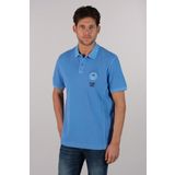 Ar-ma Erkek Polo Yaka Tişört Yazi Baskili Örme Kumaş Regular Fit%100 Pamuk 30/1 Çift Toplama Penye Pike Y22374375301 Mavi-M2