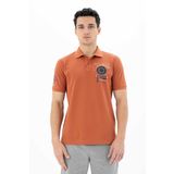 Ar-ma Erkek Polo Yaka Tişört Yazi Baskili Örme Kumaş Regular Fit%100 Pamuk 30/1 Çift Toplama Penye Pike Y25374350801 Pembe-P4