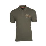 Ar-ma Erkek Polo Yaka Tişört Yazi Baskili Örme Kumaş Regular Fit%95 Pamuk%5 Likra 30/1 Tek Toplama Licrali Pike Y0TYO2651 Haki-H4