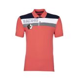 Ar-ma Erkek Polo Yaka Tişört Yazi Baskili Örme Kumaş Regular Fit%95 Pamuk%5 Likra 30/1 Tek Toplama Licrali Pike Y0TYO2692 Pembe-P5