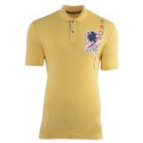 Ar-ma Erkek Polo Yaka Tişört Yazi Baskili Örme Kumaş Regular Fit%95 Pamuk%5 Likra 30/1 Tek Toplama Licrali Pike Y21374274701 Sarı-S1