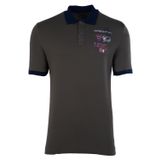 Ar-ma Erkek Polo Yaka Tişört Yazi Baskili Örme Kumaş Regular Fit%95 Pamuk%5 Likra 30/1 Tek Toplama Licrali Pike Y21374275201 Haki-H1