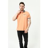 Ar-ma Erkek Polo Yaka Tişört Yazi Baskili Örme Kumaş Regular Fit%95 Pamuk%5 Likra 30/1 Tek Toplama Licrali Pike Y22374300601 Pembe-P2