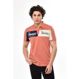 Ar-ma Erkek Polo Yaka Tişört Yazi Baskili Örme Kumaş Regular Fit%95 Pamuk%5 Likra 30/1 Tek Toplama Licrali Pike Y22374301301 Pembe-P4