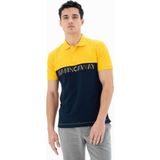 Ar-ma Erkek Polo Yaka Tişört Yazi Baskili Örme Kumaş Regular Fit%95 Pamuk%5 Likra 30/1 Tek Toplama Licrali Pike Y25374304201 Sarı-S2