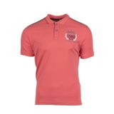 Ar-ma Erkek Polo Yaka Tişört Yazi Baskili Örme Kumaş Regular Fit%95 Pamuk%5 Likra 30/1 Tek Toplama Licrali Pike Y9TYO7949 Pembe-P5