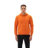 Ar-ma Erkek Sweatshirt Regular Fit Kapüşonlu%70 Pamuk%30 Polyester 3 İplik Kanguru Cepli Baskısız K24254928801 Turuncu-T1