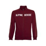 Ar-ma Erkek Tam Fermuar Sweatshirt Yazi Baskili Fleto Cepli Dik Yaka Örme Kumaş Regular Fit%90 Pamuk%10 Polyester Diagonal Üç İplik K21324922001 Kırmızı-K1
