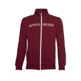 Ar-ma Erkek Tam Fermuar Sweatshirt Yazi Baskili Fleto Cepli Dik Yaka Örme Kumaş Regular Fit%90 Pamuk%10 Polyester Diagonal Üç İplik K21324922301 Kırmızı-K1