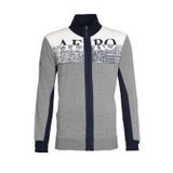 Ar-ma Erkek Tam Fermuar Sweatshirt Yazi Baskili Fleto Cepli Dik Yaka Örme Kumaş Regular Fit%96 Pamuk%4 Likra Karbon Firçali Licrali 2 İplik K21324992101 Gri-G1