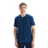 Ar-ma Erkek V Yaka Tişört Regular Fit%47 Modal%47 Pamuk%6 Likra Süprem Basic Baskısız Y29344472102 İndigo-İ1