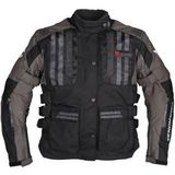 AR Motors Venom Tourex Touring Motorsiklet Ceket ( Mont ) Gri - Siyah - 2XL