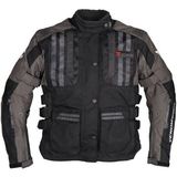 AR Motors Venom Tourex Touring Motorsiklet Ceket ( Mont ) Gri - Siyah - 3XL