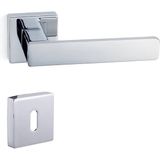 Ar-Pat AR-AYA147-1-09 Albrifin Twist Yuvalı Rozetli Oda Kapı Kolu